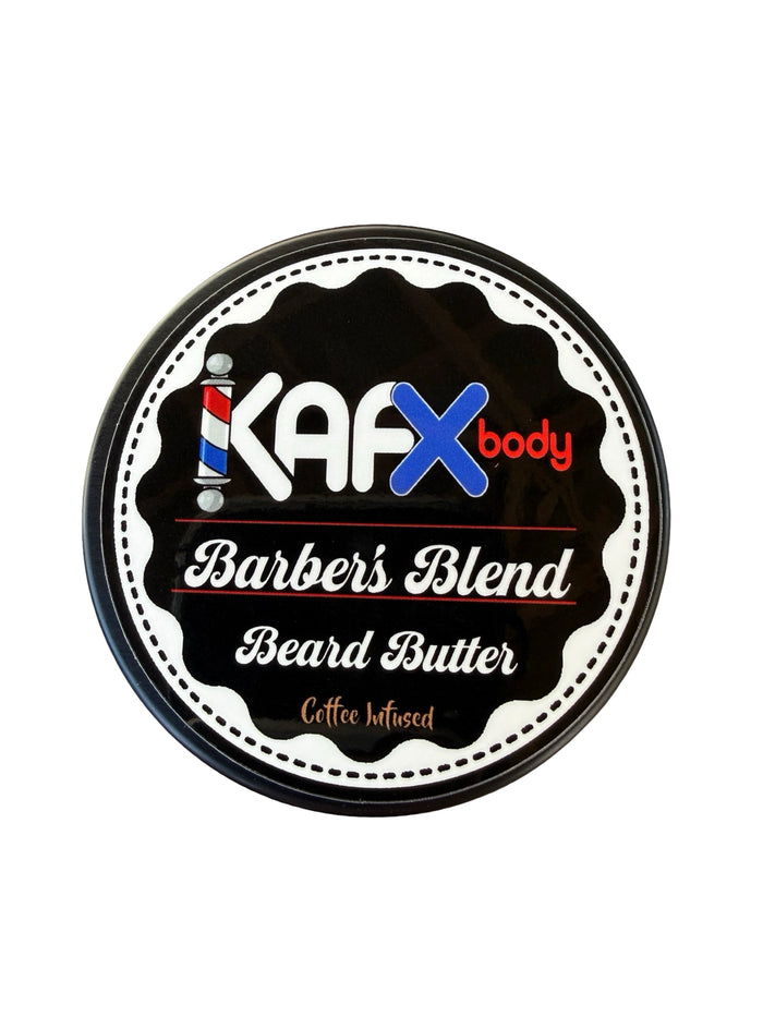 KAFX Body Beard Butter with Coffee Oil | Barbershop Fresh Scent | 3oz