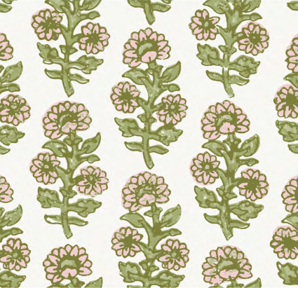 Kathryn in Ballet and Olive Shower Curtain