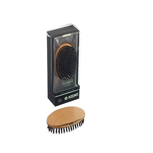 Kent Oval Beech Wood with Pure Black Bristle - mg2