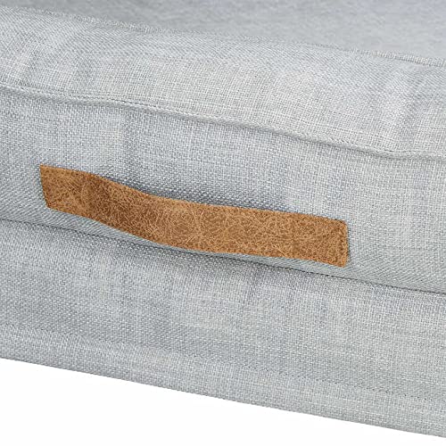 Kirkland Signature Tailored Dog Couch Bed 28"x36" Gray - Shoppers-kart.com