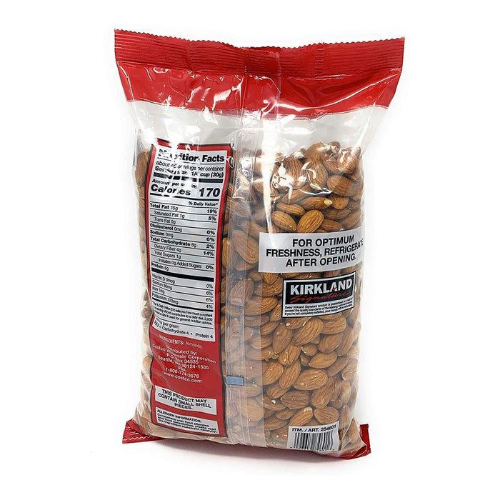 Kirkland Signature Whole Almonds, 1.36kg. - shopperskartuae