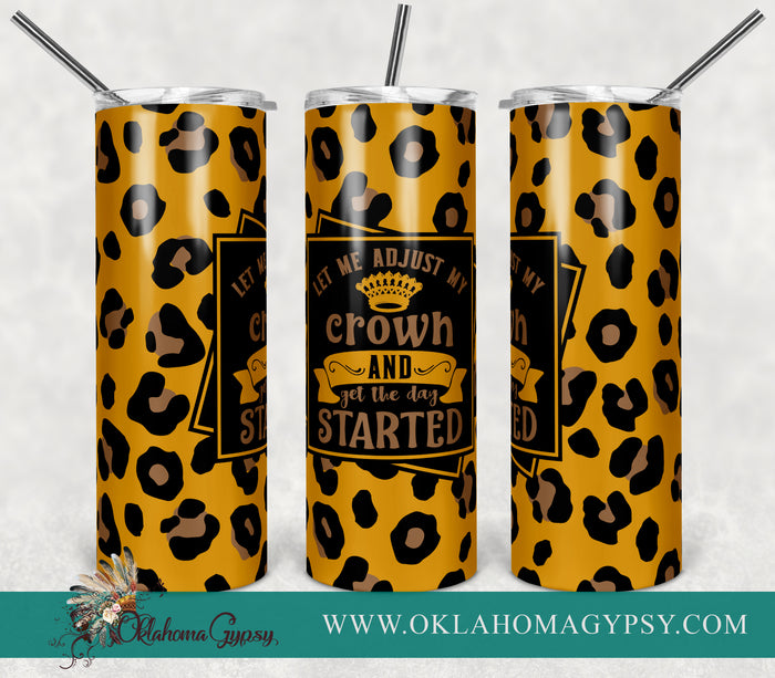 Let Me Adjust My Crown Leopard Digital File Wraps