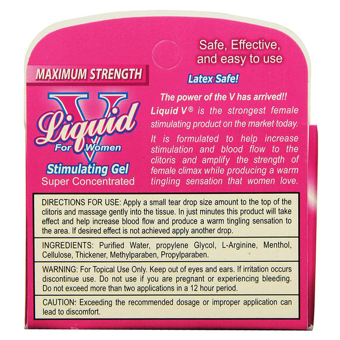Liquid V Female Stimulating Gel 3 x 3.3 ml