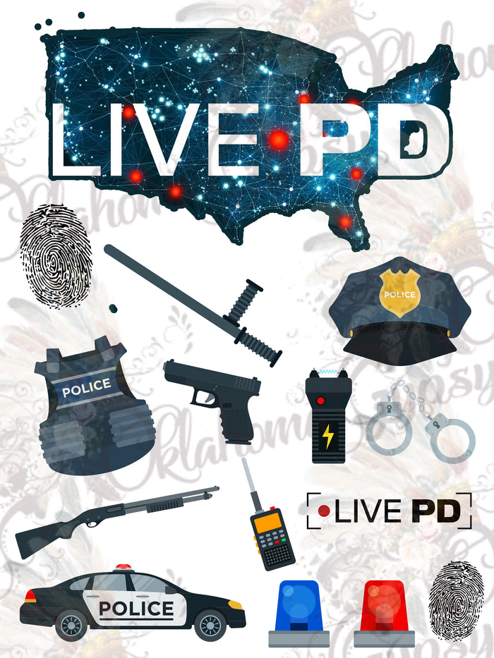 Live PD Inspired Digital File