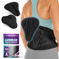 BraceAbility LSO Lower Back Brace for Sciatica, Herniated Disc & Spinal Stenosis