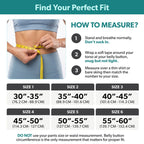 the braceability LSO back brace sizing chart comes in six sizes from thirty inches to sixty inch waist circumferences