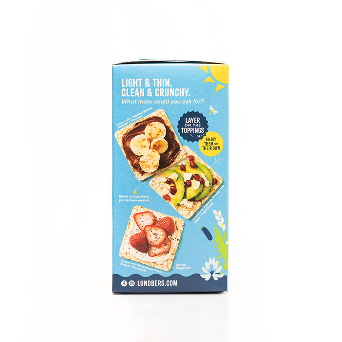 Lundberg Organic Thin Stackers Brown Rice 168g