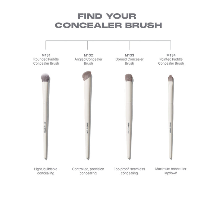 M133 Domed Concealer Brush