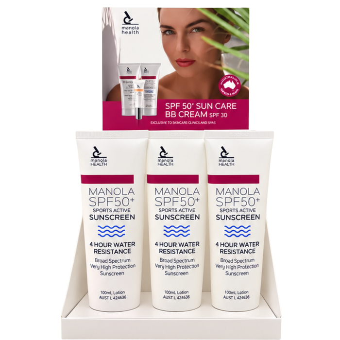 Manola Sports Active Sunscreen SPF50+ 100ml