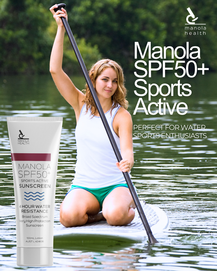 Manola Sports Active Sunscreen SPF50+ 100ml