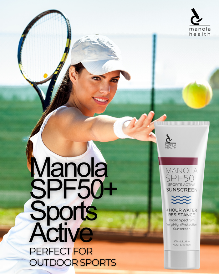 Manola Sports Active Sunscreen SPF50+ 100ml