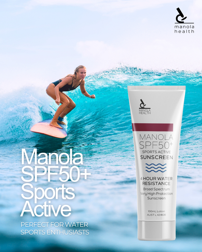 Manola Sports Active Sunscreen SPF50+ 100ml