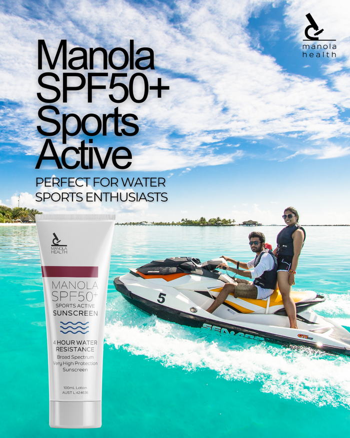 Manola Sports Active Sunscreen SPF50+ 100ml