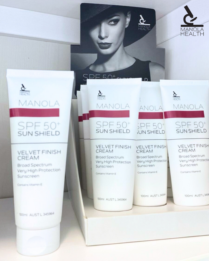 Manola Velvet Touch Sun Shield SPF50+ 100ml