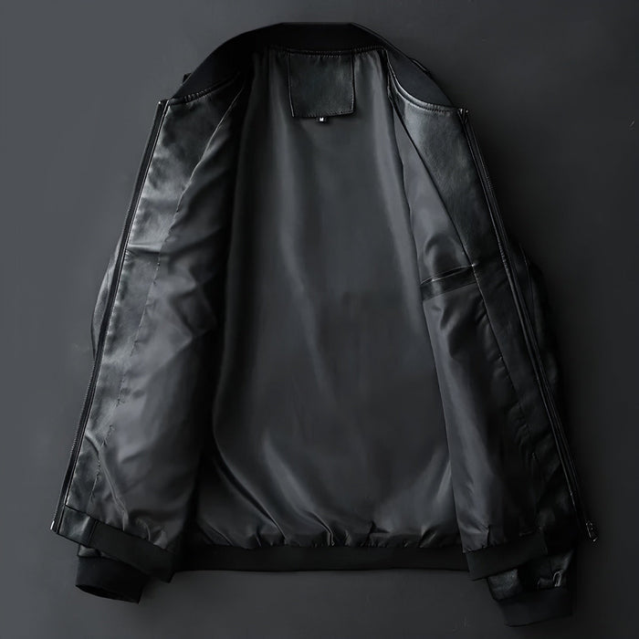 Maxime™ | Leather Motorcycle Jacket