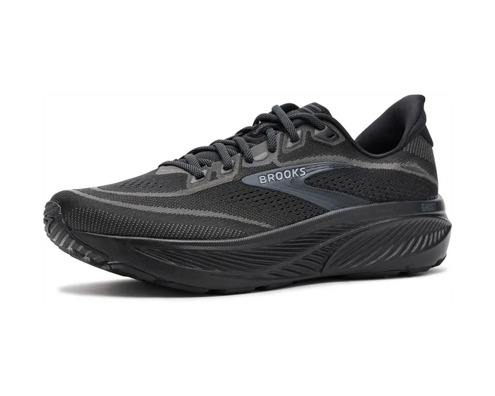 Men's Brooks Ghost 18 in Black/Black