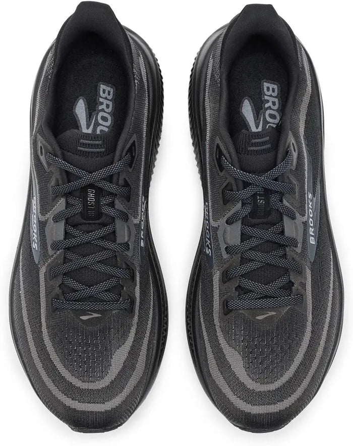 Men's Brooks Ghost 18 in Black/Black