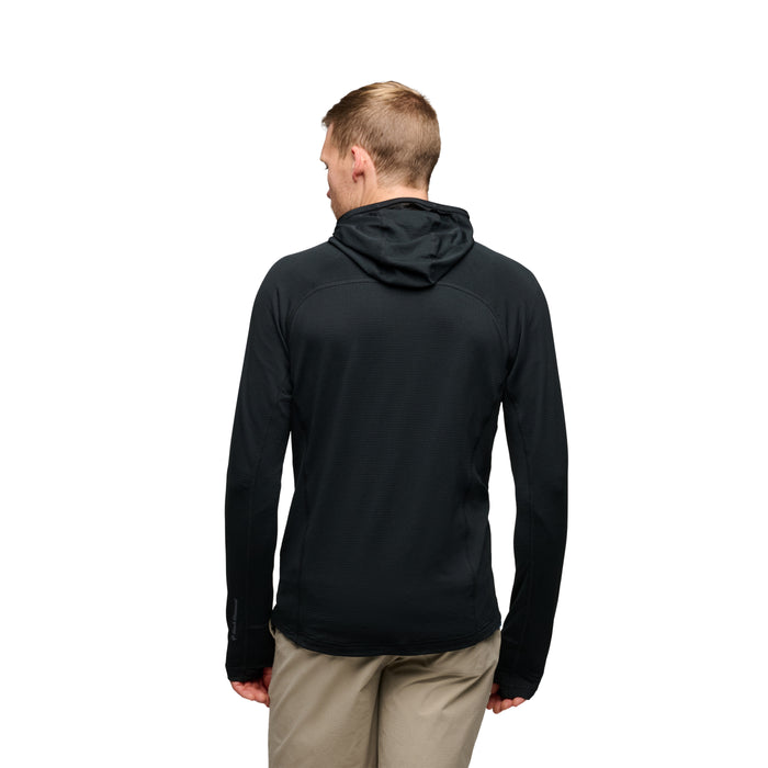Black-Black ~ Model is 6' 0" | Chest 40" | Waist 32" | Size Medium/32