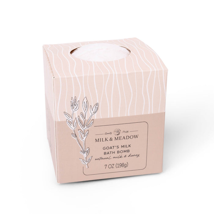 Milk & Meadow Bath Bomb: Oatmeal, Milk & Honey