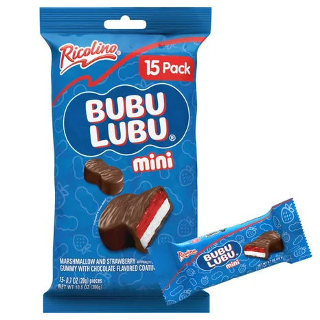 Wholesale Ricolino Bubulubu Mini 15ct, a delightful Mexican treat. Get it now!