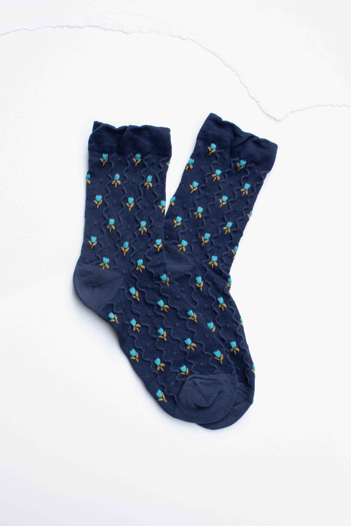 Mini Tulip Flower Socks