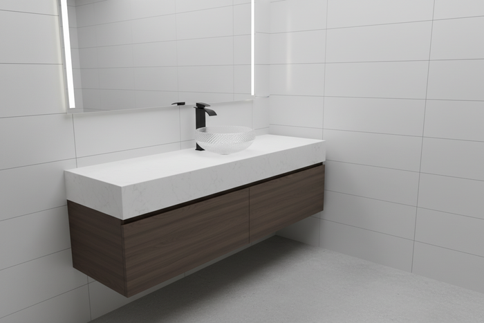 Modern Crystal Basin Wash Glass Sink