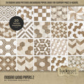 Add these bold and modern wood patterned background papers by Lucky Girl Creative digital art to all your digital scrapbooking pages. Great for mixing-and-matching on your everyday projects.
