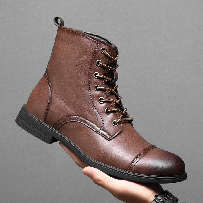 Morgan | Faux Leather Ankle Boots