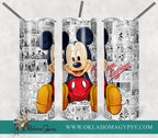 Mouse Comic Book Design Digital File Wraps