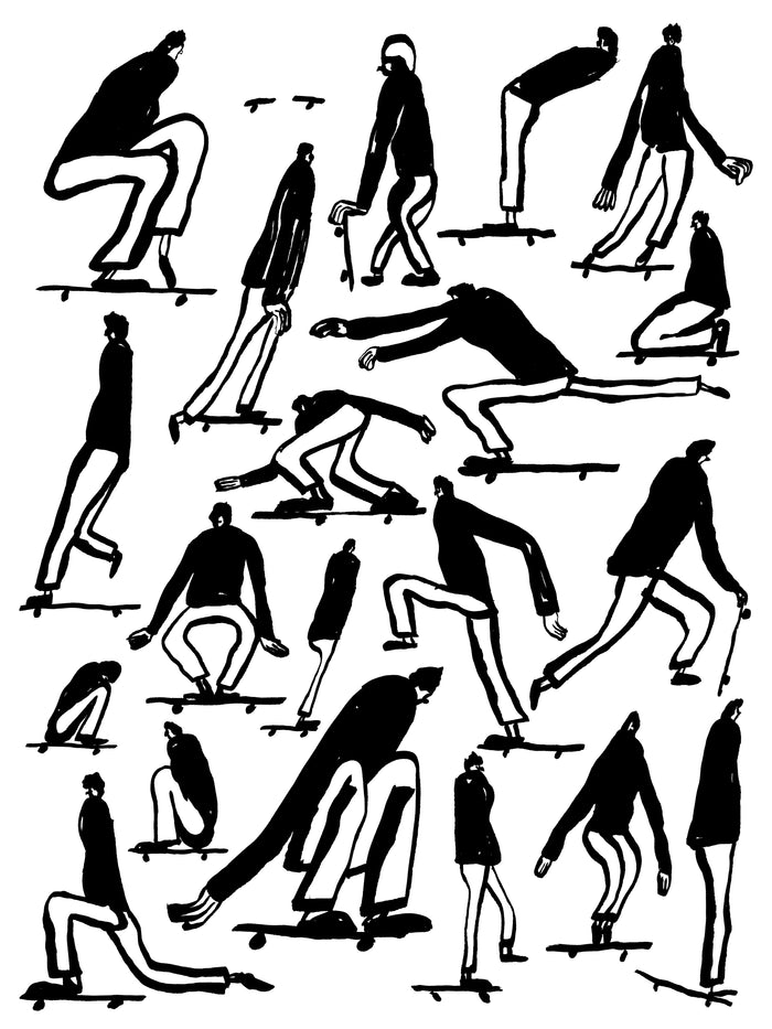 (Nathaniel Russell) Skateboard People 2