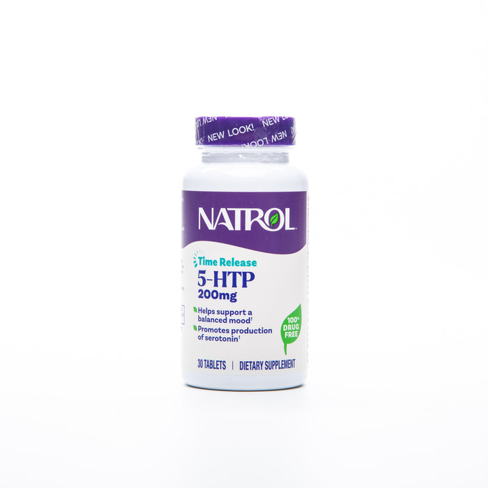Natrol 5-HTP 200mg Time Release 30 Tablets