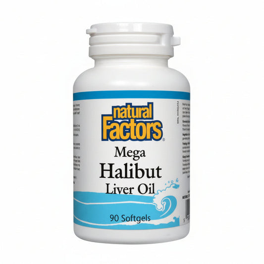 Natural Factors: Mega Halibut Liver Oil