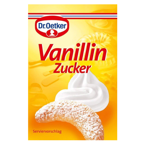 Natural VANILLA Flavored Sugar 10pcs x 8g (Dr. Oetker) - MezeHub