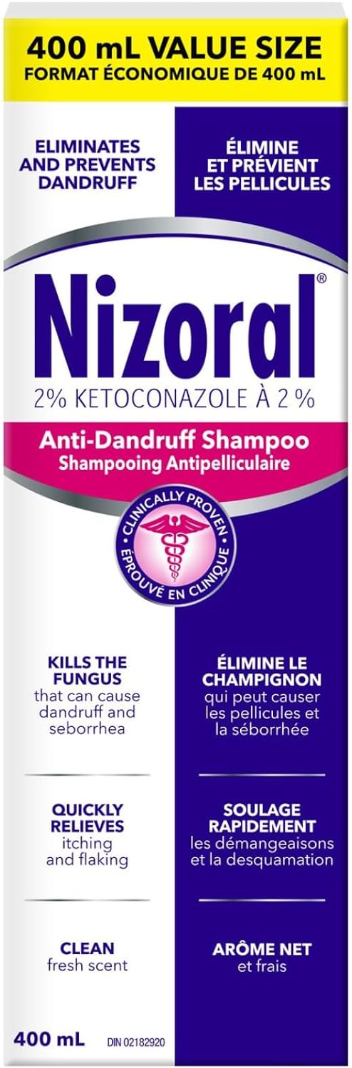 Nizoral Ketoconazole 2% Anti-Dandruff Shampoo - 400 ml - Shoppers-kart.com