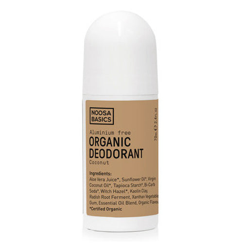 NOOSA BASICS Organic Deodorant Roll on Coconut 50ml - L'Organic