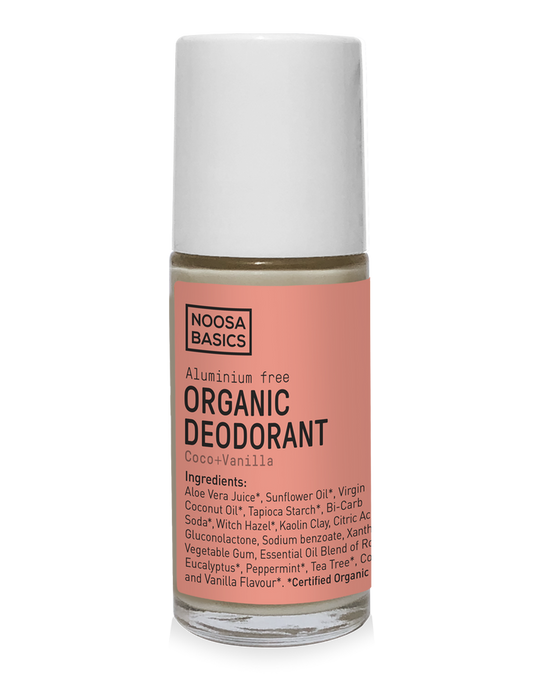 NOOSA BASICS Organic Deodorant Roll on Coconut Vanilla 50ml - L'Organic