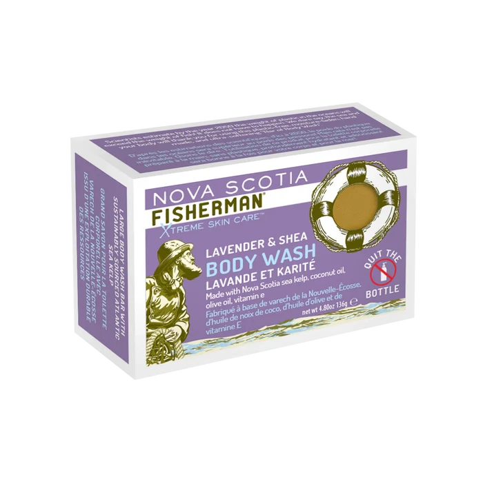 NOVA SCOTIA FISHERMAN  | Lavender & Shea Soap Bar