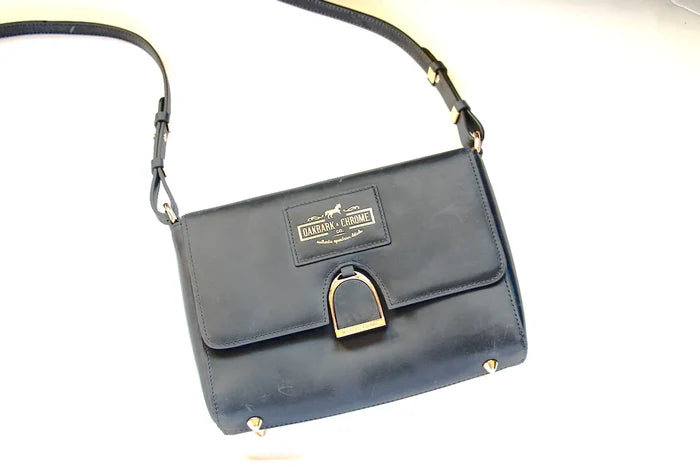 Oakbark & Chrome Shoulder Bag