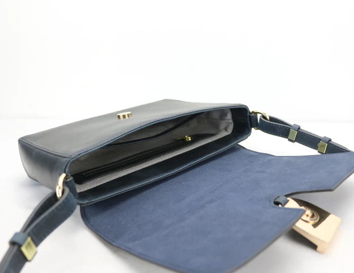 Oakbark & Chrome Shoulder Bag