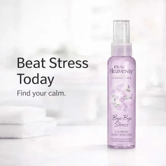 Oh So Heavenly Classic Care Body Spritzer - Bye Bye Stress (100ml) Facebook Ad