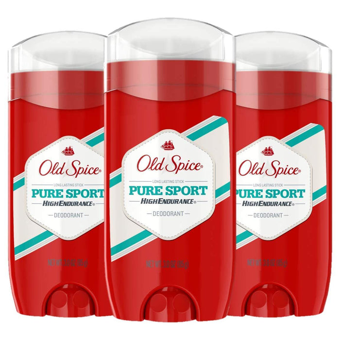 Old Spice Pure Sport High Endurance Deodorant (85g). - shopperskartuae