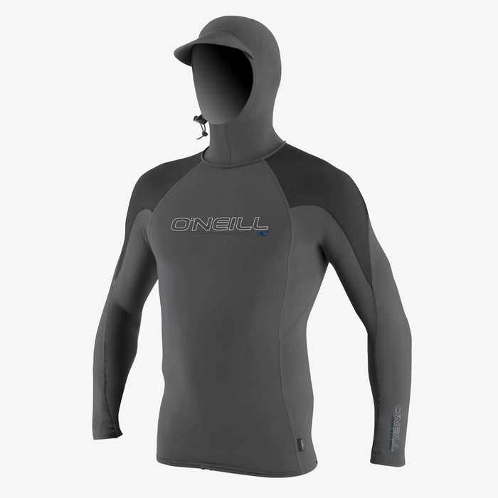 ONEILL Ozone Premium Hooded LS Rashguard 4951 - Smoke Slate Rashguard