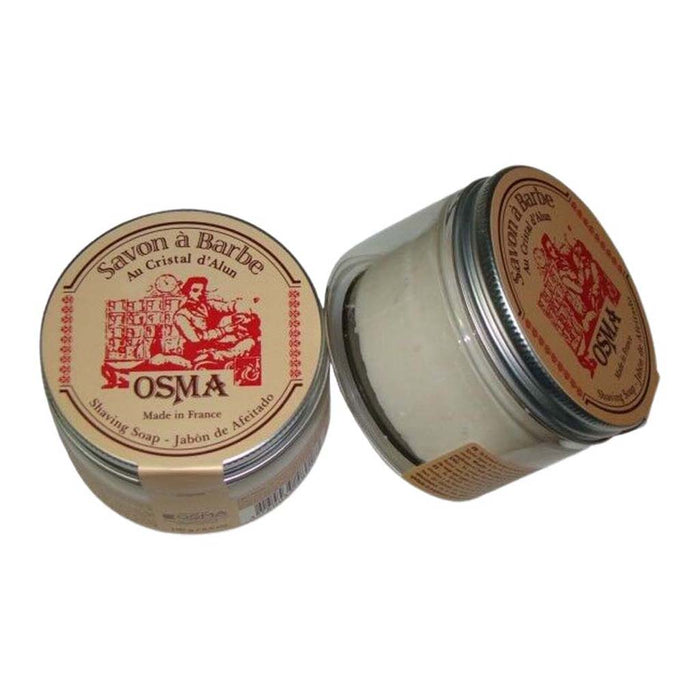 Osma Alum Shaving Soap.