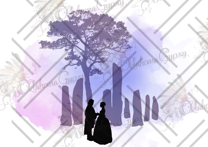 Outlander Scene Inspired Digital File