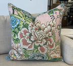Peony Garden in Blush by Thibaut Pillow Cover