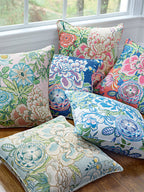 Peony Garden in Blush by Thibaut Pillow Cover