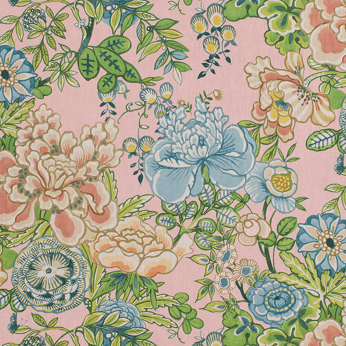 Peony Garden in Blush by Thibaut Pillow Cover