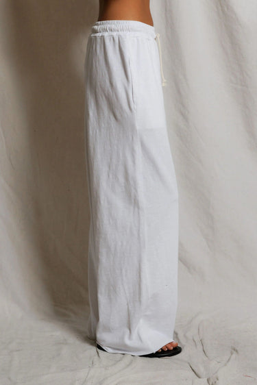 Perfectwhitetee Shakira Jersey Pant in White