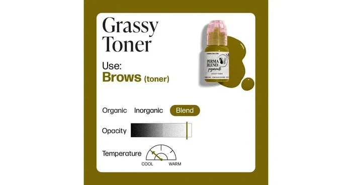 Perma Blend Corrector Pigments - Grassy Toner (0.5oz.)