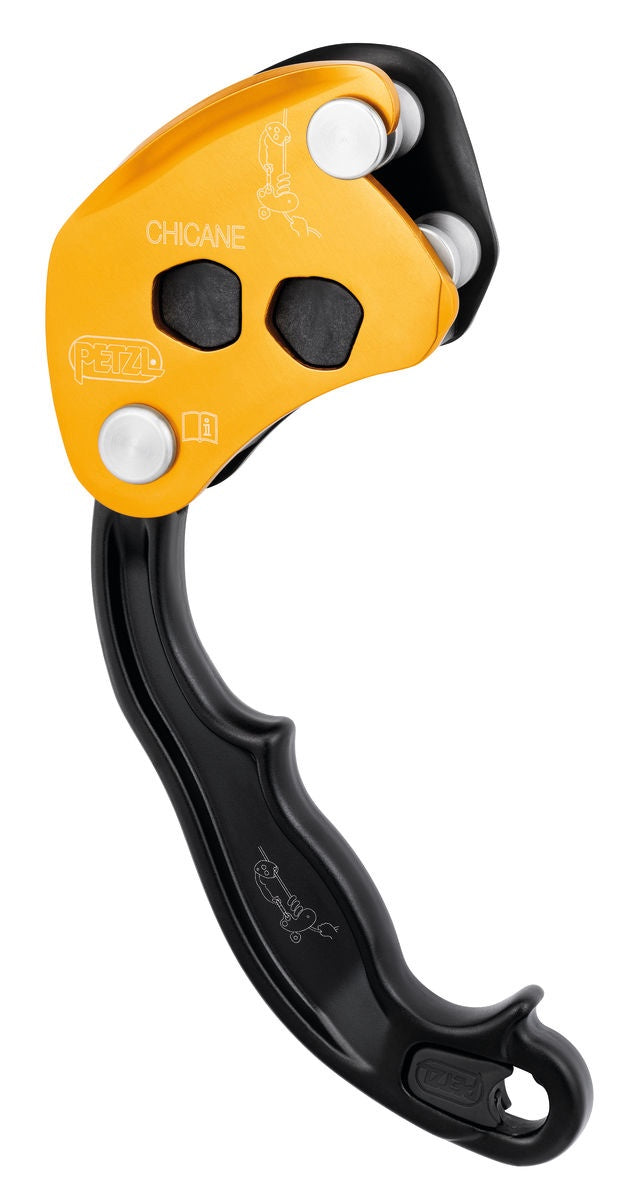 PETZL CHICANE Auxiliary brake for mechanical Prusik on single ropes, for tree care